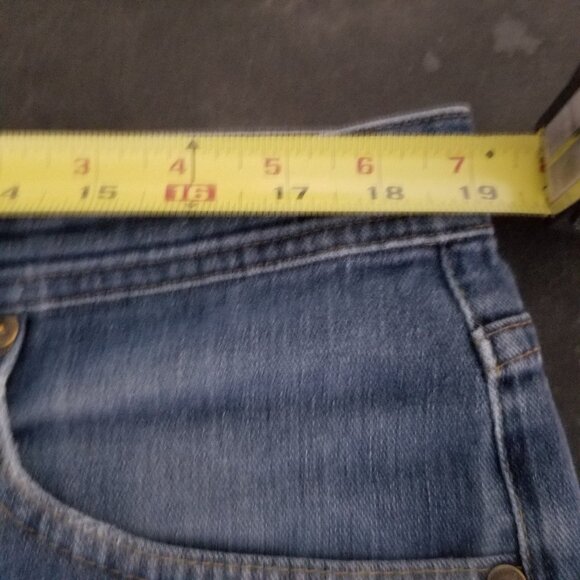 AG Adriano Goldschmied Men’s Everett Slim Faded Wash Blue Denim Jeans 38 x31 - Picture 3 of 4